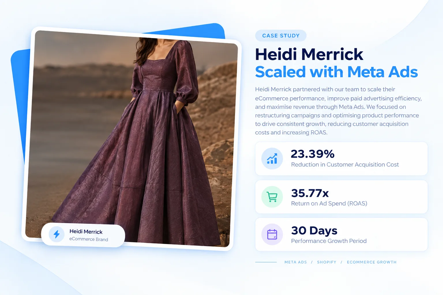 Heidi Merrick — Luxury Fashion DTC eCommerce